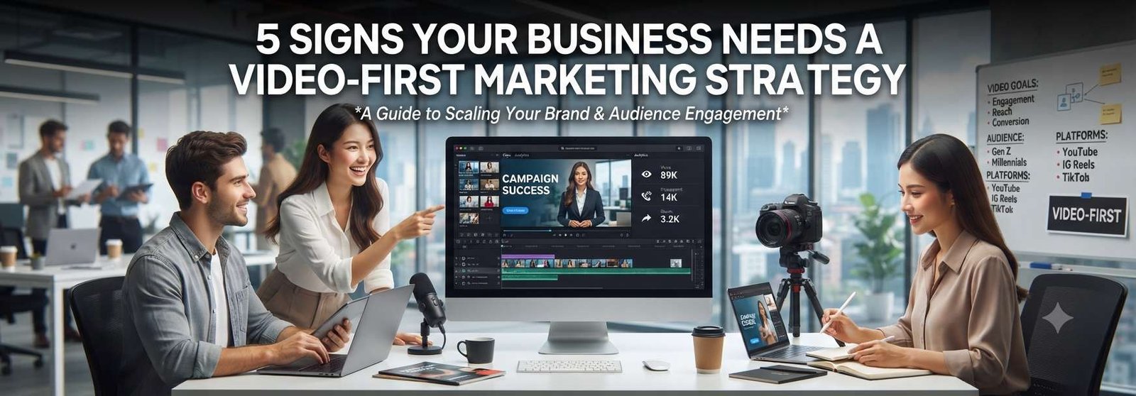 ZED MEDIA 5 Signs Your Business Needs a Video-First Marketing Strategy