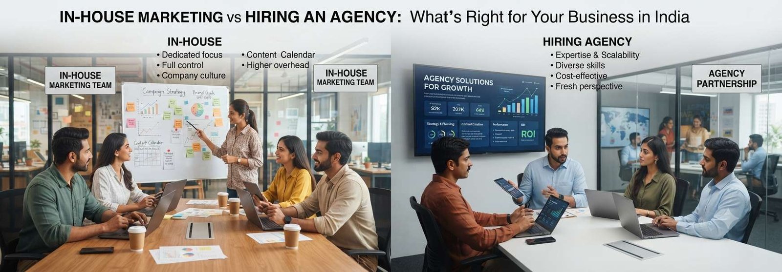 ZED MEDIA In-House Marketing vs Hiring an Agency: What's Right for Your Business in India