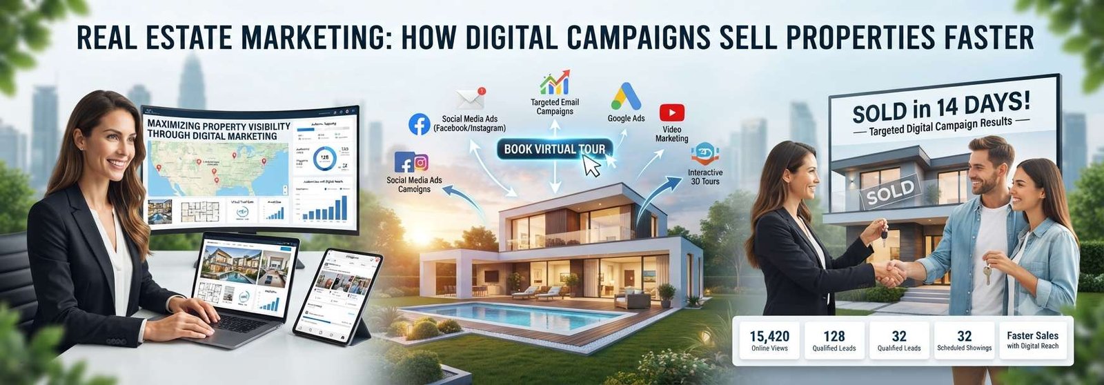 ZED MEDIA Real Estate Marketing: How Digital Campaigns Sell Properties Faster